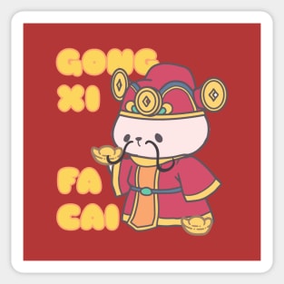 Gong Xi Fa Cai, Spreading Prosperity and Luck! Sticker